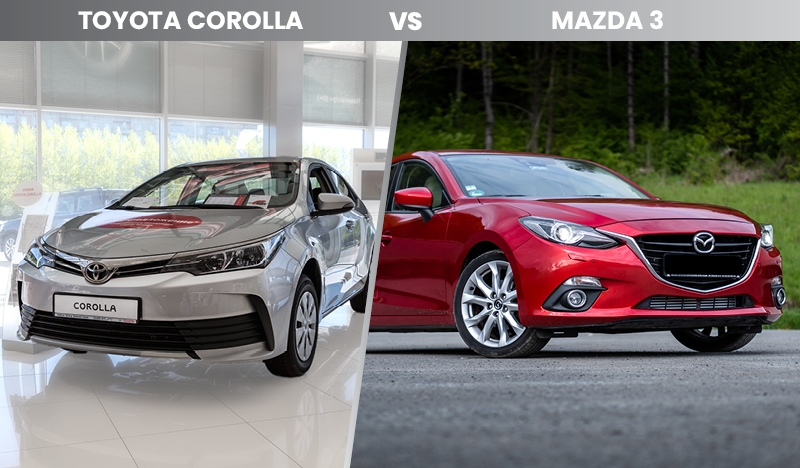 2021 Toyota Corolla vs Mazda 3